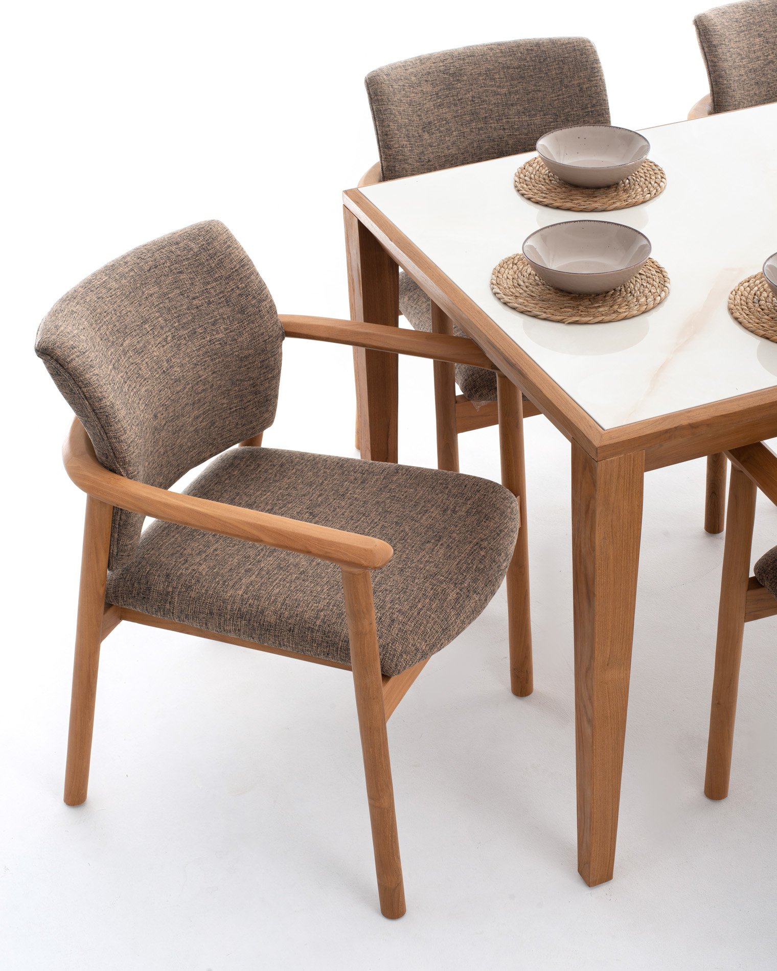 ASTRA DINING TABLE & NINA DINING ARM CHAIR Thumbnail